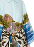  - FARM RIO - Wrap Waist Printed Shirt Dress