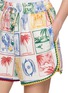  - FARM RIO - Stamp Print Drawstring Waist
