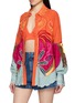 Detail View - Click To Enlarge - FARM RIO - Scalloped Edge Printed Shirt