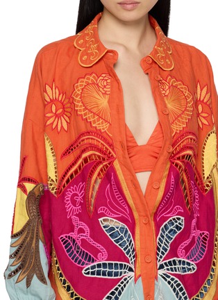  - FARM RIO - Scalloped Edge Printed Shirt