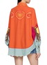 Back View - Click To Enlarge - FARM RIO - Scalloped Edge Printed Shirt