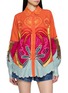 FARM RIO Scalloped Edge Printed Shirt