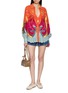 Figure View - Click To Enlarge - FARM RIO - Scalloped Edge Printed Shirt