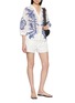 Figure View - Click To Enlarge - FARM RIO - Nina Embroidered Blouse