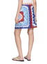 Back View - Click To Enlarge - FARM RIO - Printed Wrap Mini Skirt