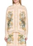 FARM RIO Royal Sea Crochet Detail Shirt