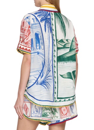 Back View - Click To Enlarge - FARM RIO - Stamp Print Shirt
