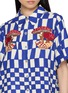  - FARM RIO - Mushroom Embroidered Check Shirt