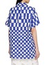 Back View - Click To Enlarge - FARM RIO - Mushroom Embroidered Check Shirt