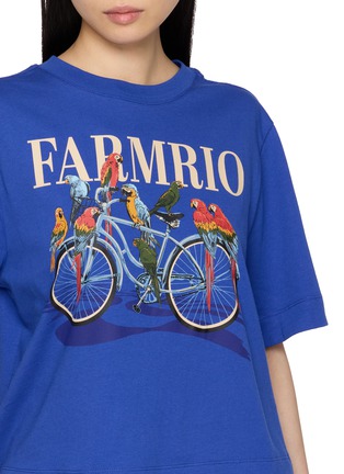  - FARM RIO - Logo Print T-Shirt