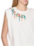  - FARM RIO - Parrot On Branch Shoulder Print Cotton Tank Top