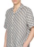  - FRESCOBOL CARIOCA - Wavy Pattern Camp Collar Shirt