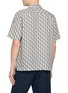 Back View - Click To Enlarge - FRESCOBOL CARIOCA - Wavy Pattern Camp Collar Shirt