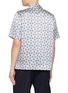 Back View - Click To Enlarge - FRESCOBOL CARIOCA - Patterned Camp Collar Shirt