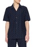 FRESCOBOL CARIOCA Wavy Pattern Camp Collar Shirt