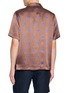 Back View - Click To Enlarge - FRESCOBOL CARIOCA - Roberto Short Sleeve Silk Shirt