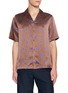 FRESCOBOL CARIOCA Roberto Short Sleeve Silk Shirt