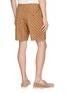 Back View - Click To Enlarge - FRESCOBOL CARIOCA - Wavy Pattern Drawstring Bermuda Shorts