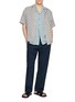 Figure View - Click To Enlarge - FRESCOBOL CARIOCA - Camp Collar Shirt