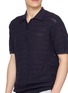  - FRESCOBOL CARIOCA - Striped Knit Polo Shirt