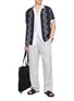 Figure View - Click To Enlarge - FRESCOBOL CARIOCA - Drawstring Relaxed Pants