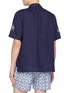 Back View - Click To Enlarge - FRESCOBOL CARIOCA - Embroidered Camp Collar Shirt
