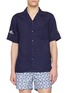 FRESCOBOL CARIOCA Embroidered Camp Collar Shirt