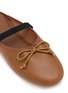 Detail View - Click To Enlarge - PEDDER RED - Rejine Leather Mule Flats