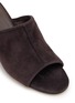 Detail View - Click To Enlarge - PEDDER RED - Dallas 60 Suede Leather Wedge Heeled Sandals