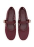 Detail View - Click To Enlarge - PEDDER RED - Rachel Mesh Mary Janes