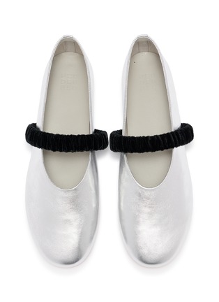 Detail View - Click To Enlarge - PEDDER RED - Blake Leather Mary Jane Flats