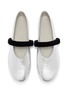 Detail View - Click To Enlarge - PEDDER RED - Blake Leather Mary Jane Flats