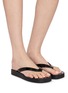 Figure View - Click To Enlarge - PEDDER RED - Studs Leather Bodie Sandals