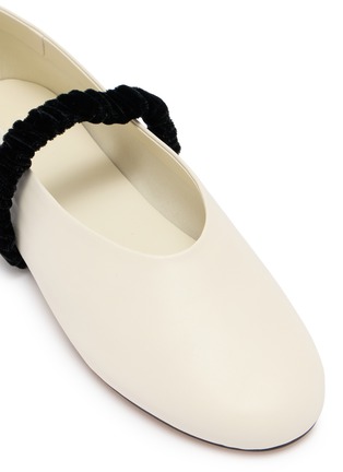 Detail View - Click To Enlarge - PEDDER RED - Blake Leather Mary Jane Flats