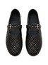Detail View - Click To Enlarge - PEDDER RED - Beatrice Quilted Leather Mary Jane Flats