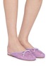 Figure View - Click To Enlarge - PEDDER RED - Rushelle Mesh Mules