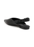  - PEDDER RED - Taytum Pointed Toe Leather Slingback Flats