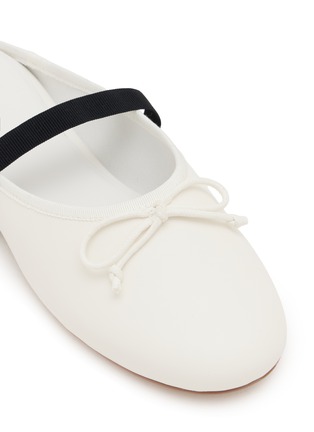 Detail View - Click To Enlarge - PEDDER RED - Rejine Leather Mule Flats
