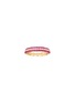LC COLLECTION JEWELLERY 18K Gold Diamond Ruby Ring — Size EU 53