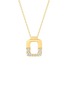 LC COLLECTION JEWELLERY 18K Gold Diamond Pendant Necklace