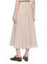 Back View - Click To Enlarge - BRUNELLO CUCINELLI - Flared Midi Skirt