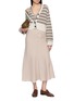 Figure View - Click To Enlarge - BRUNELLO CUCINELLI - Flared Midi Skirt