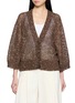 BRUNELLO CUCINELLI Sequinned Open Knit V-Neck Cardigan