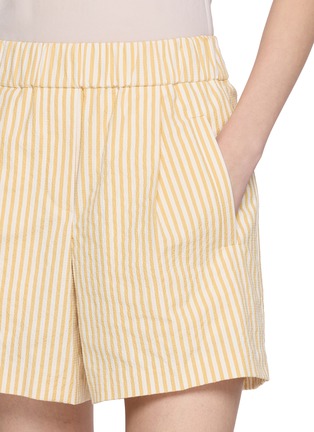  - BRUNELLO CUCINELLI - Striped Bermuda Shorts