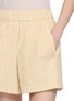  - BRUNELLO CUCINELLI - Striped Bermuda Shorts