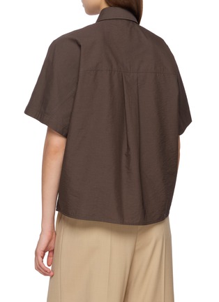 Back View - Click To Enlarge - BRUNELLO CUCINELLI - Poplin Shirt
