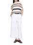 Figure View - Click To Enlarge - BRUNELLO CUCINELLI - Wide Leg Pants