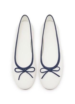 Detail View - Click To Enlarge - PEDDER RED - Gracie Leather Ballerina Flats