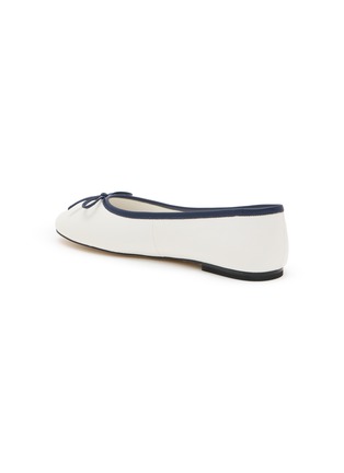  - PEDDER RED - Gracie Leather Ballerina Flats