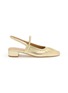Main View - Click To Enlarge - PEDDER RED - Steffie 33 Leather Slingback Pumps